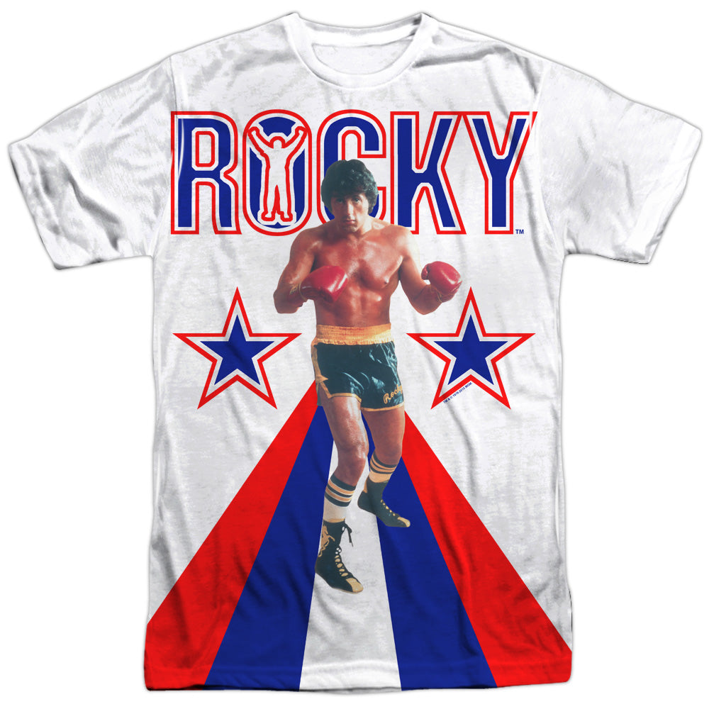 Rocky - Red White And Blue Adult Regular Fit Short Sleeve product image 1