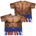 Rocky - Apollo Costume (Front - Back Print) Youth Short product image 1