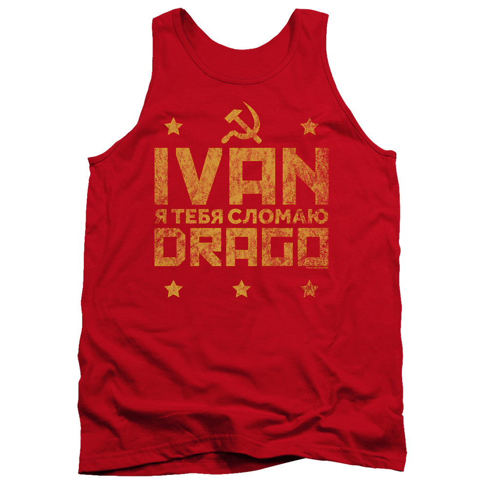 Rocky IV - Drago Break Adult Tank Top