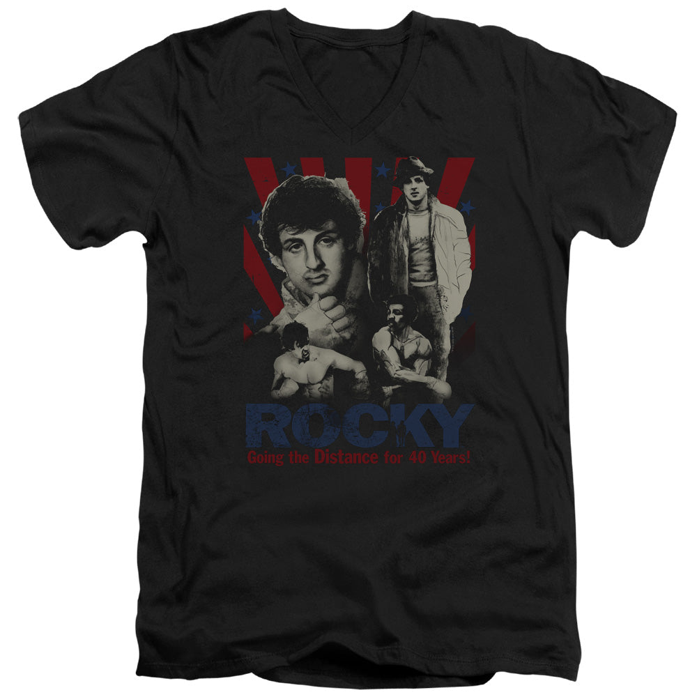 Rocky - Going The Distance Adult Slim Fit V Neck Cotton product image 1