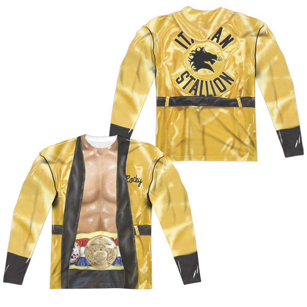 Rocky - Yellow Robe (Front - Back Print) L - S Adult Poly product image 1