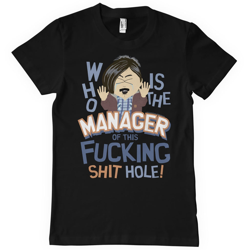 South Park - Who Is The Manager Of This Shit Hole Mens product image 1
