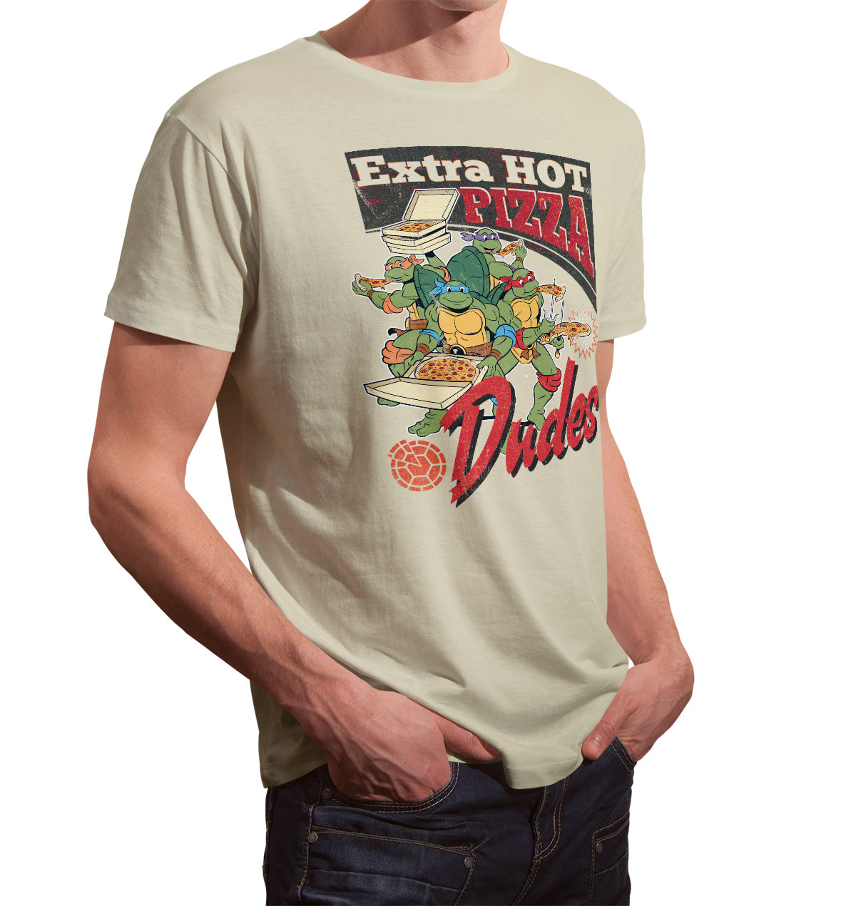 Teenage Mutant Ninja Turtles - Extra Hot Pizza Dudes Mens product image 4