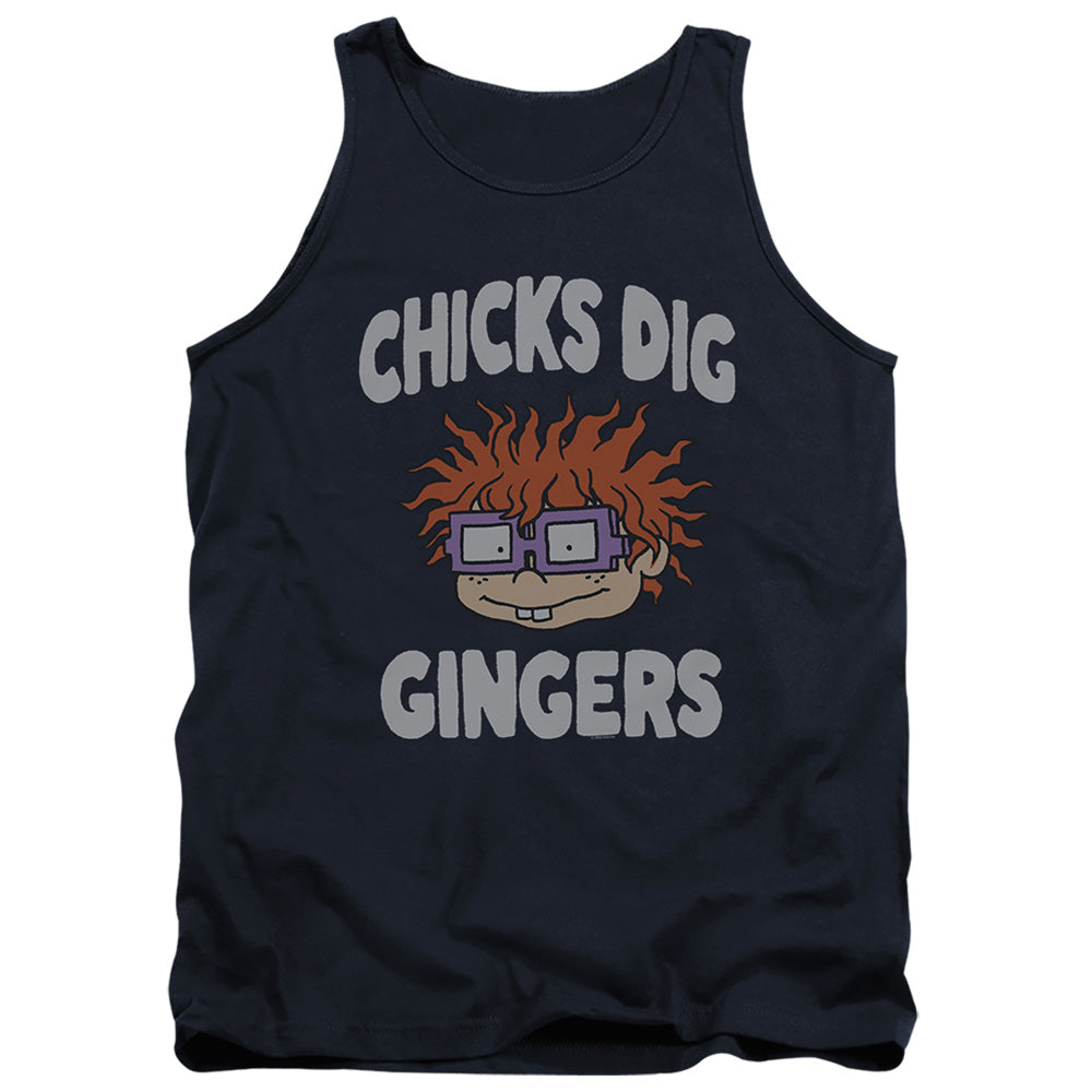 Rugrats - Chicks Dig Gingers Adult Tank Top
