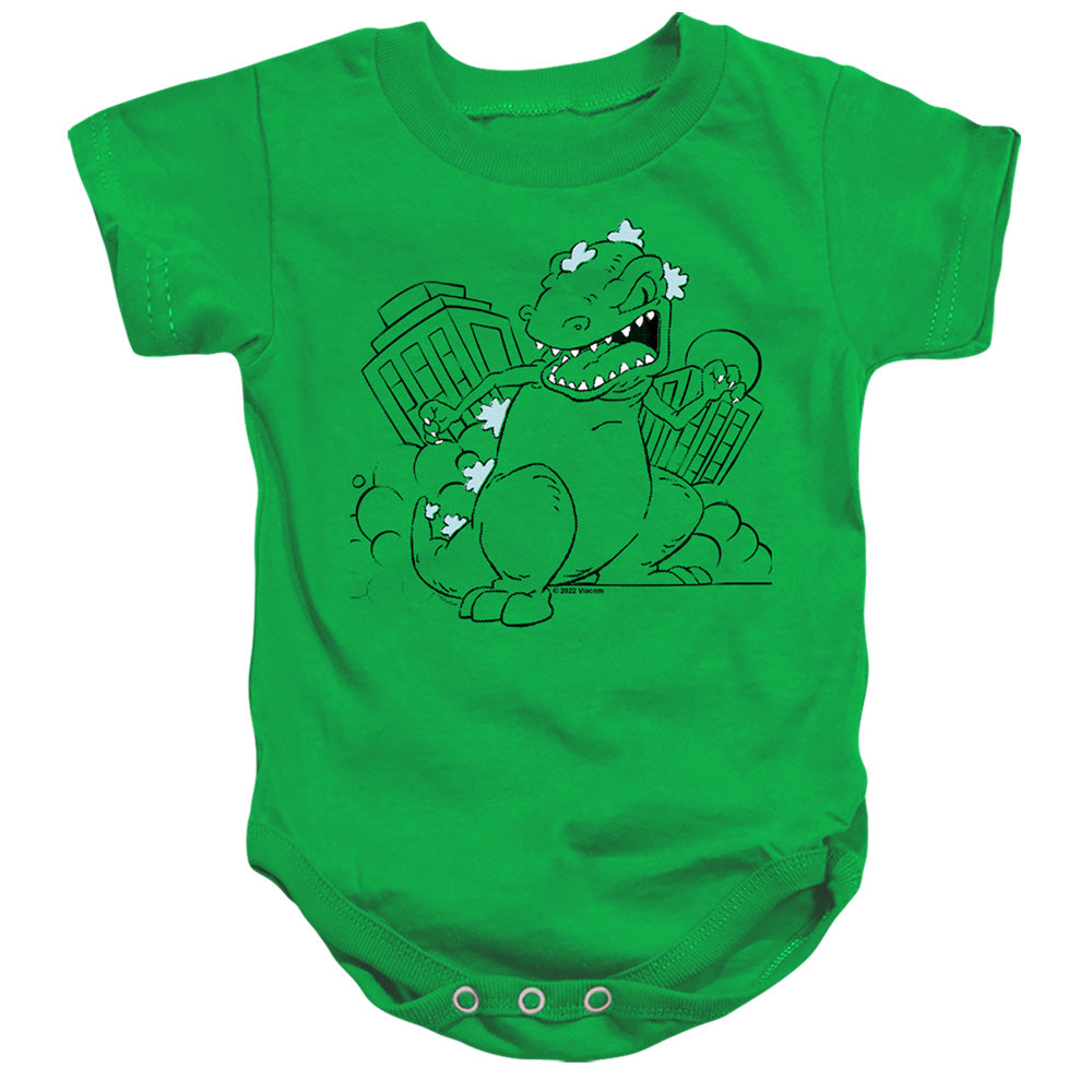 Rugrats - Reptar Destroys City Infant Snapsuit
