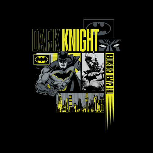 Batman Dark Knight Caped Crusader Montage Kid's T-Shirt product image 2