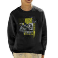 Batman Dark Knight Caped Crusader Montage Kid's Sweatshirt product image 1