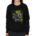 Batman Dark Knight Caped Crusader Montage Women's Sweatshirt product image 1