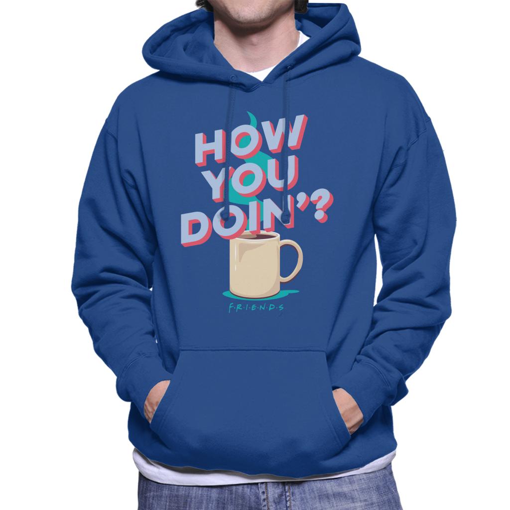 Friends How You Doin Coffee Men's Hooded Sweatshirt product image 6