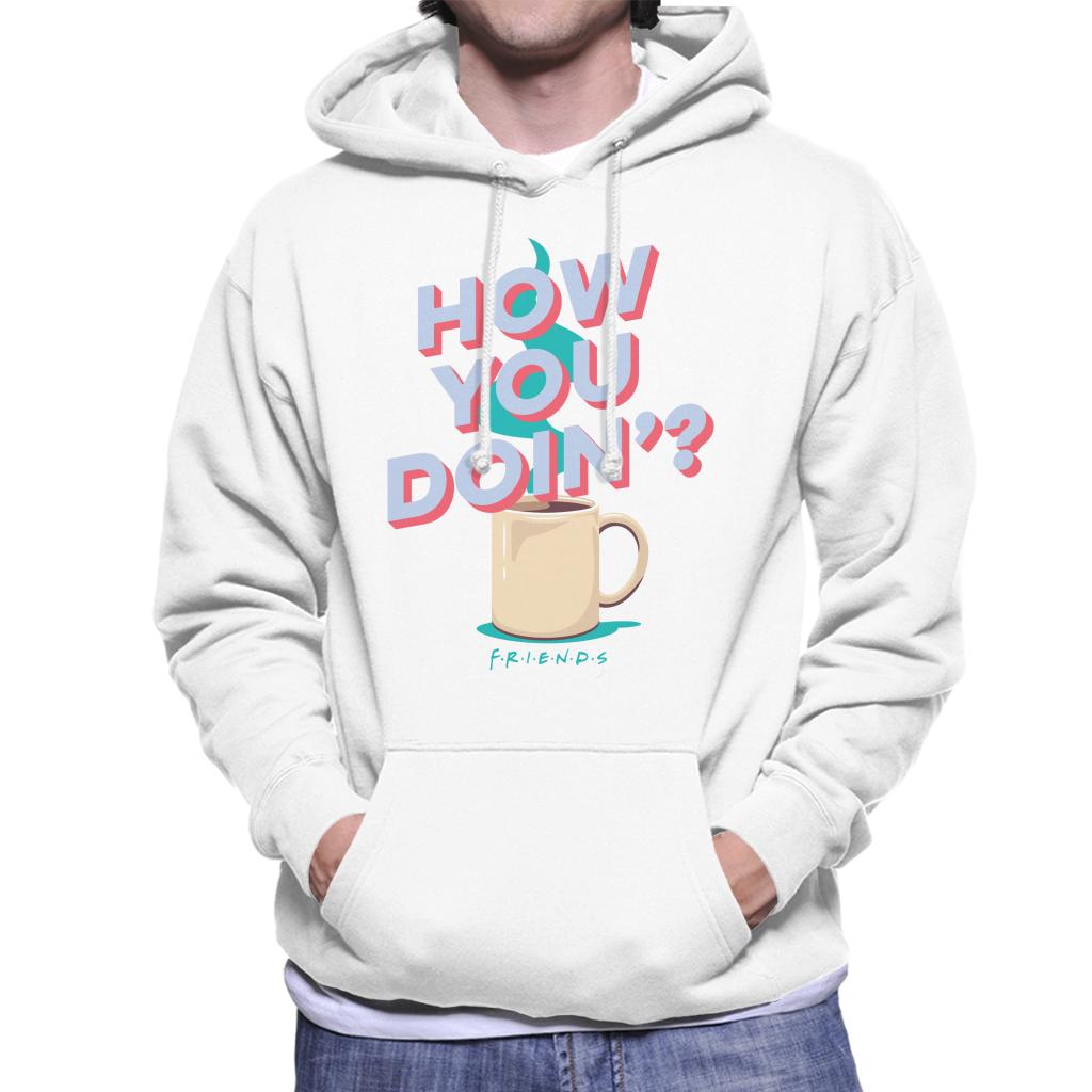 Friends How You Doin Coffee Men's Hooded Sweatshirt product image 4