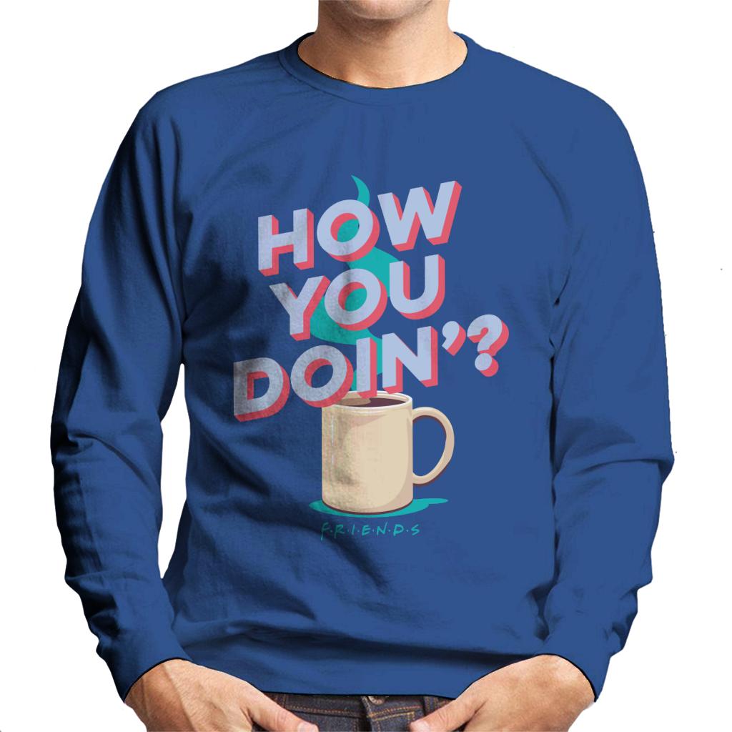 Friends How You Doin Coffee Men's Sweatshirt product image 6