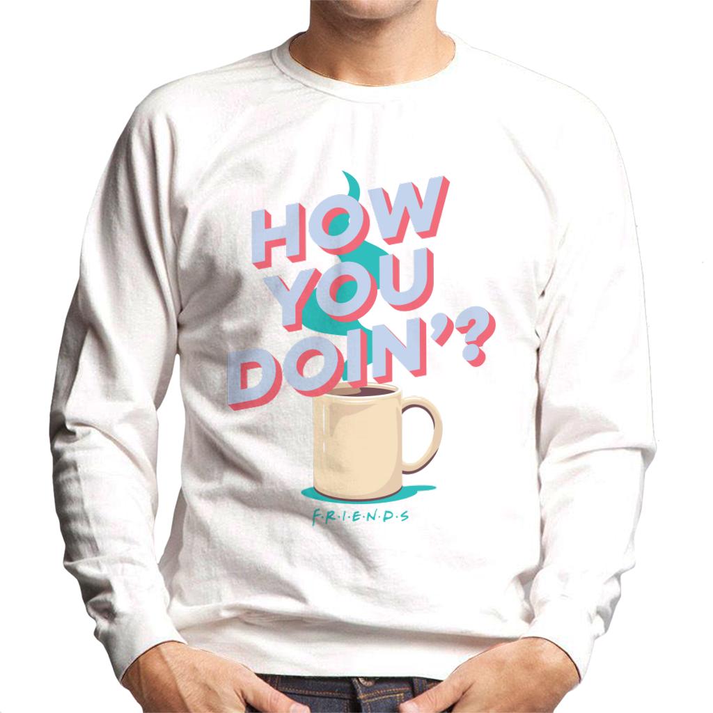 Friends How You Doin Coffee Men's Sweatshirt product image 4