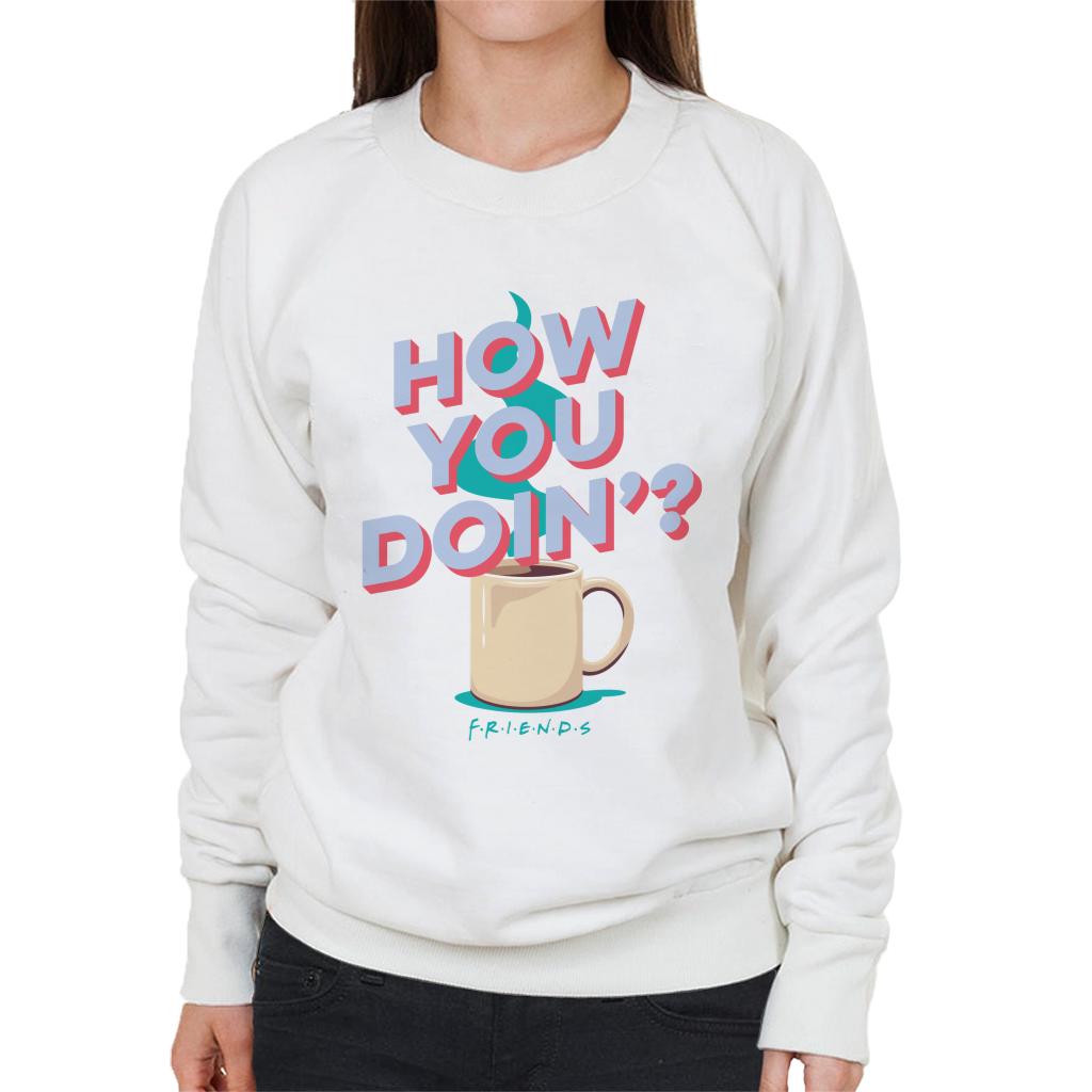Friends How You Doin Coffee Women's Sweatshirt product image 4