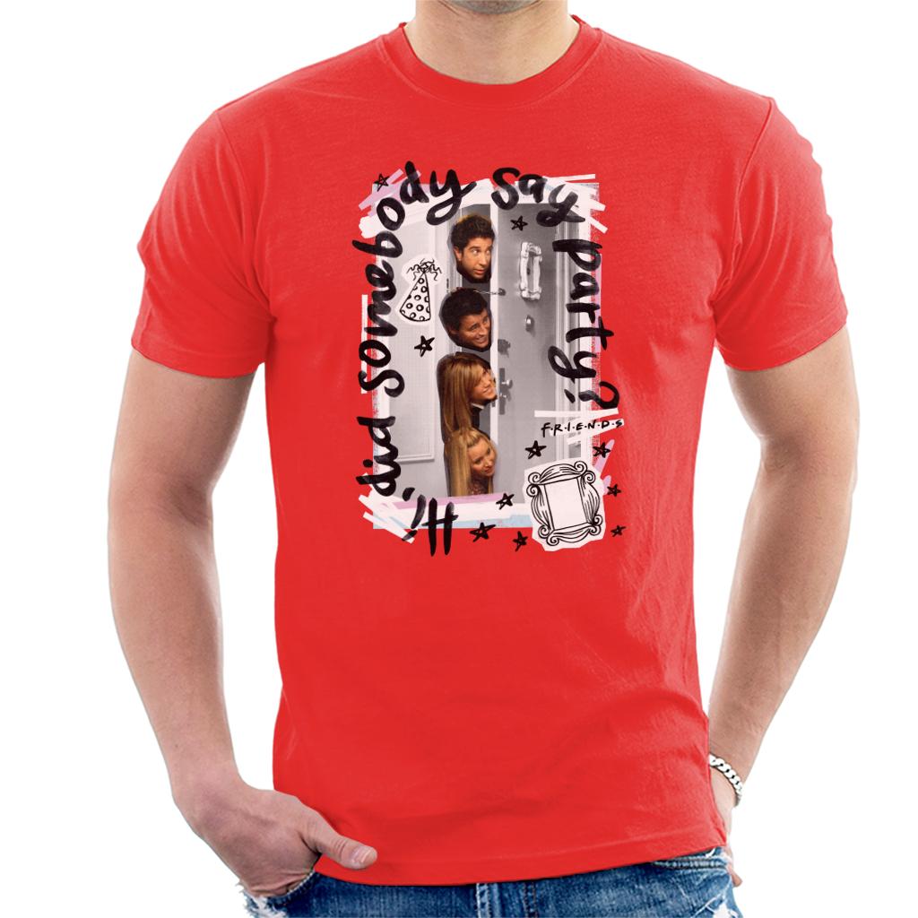 Friends Did Somebody Say Party Men's T-Shirt product image 4