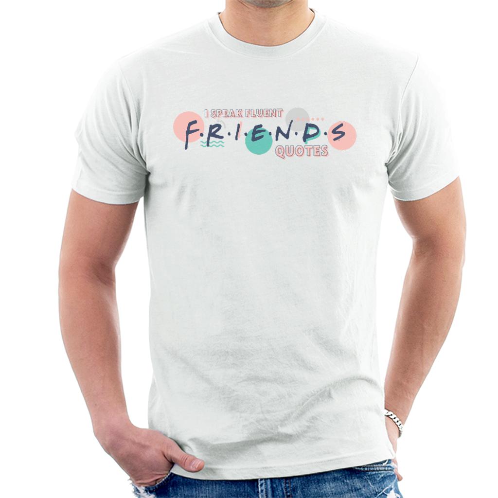 Friends I Speak Fluent Quotes Men's T-Shirt product image 1
