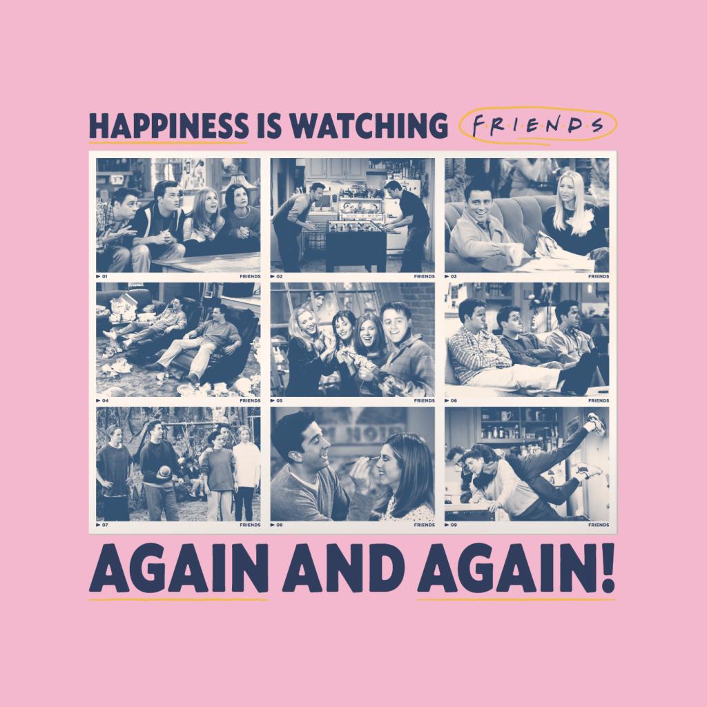 Friends Happiness Is Watching Again And Women's Hooded product image 7