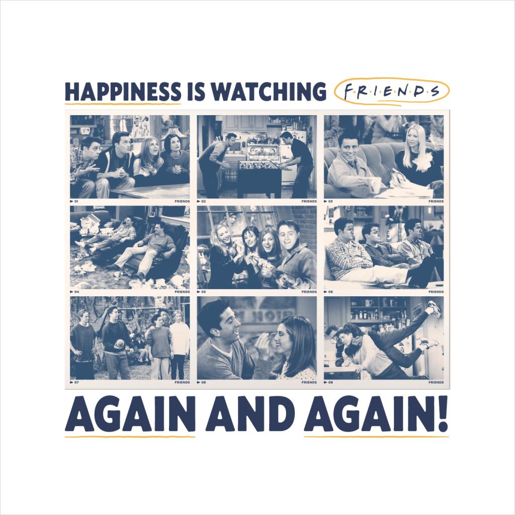 Friends Happiness Is Watching Again And Men's Hooded product image 5