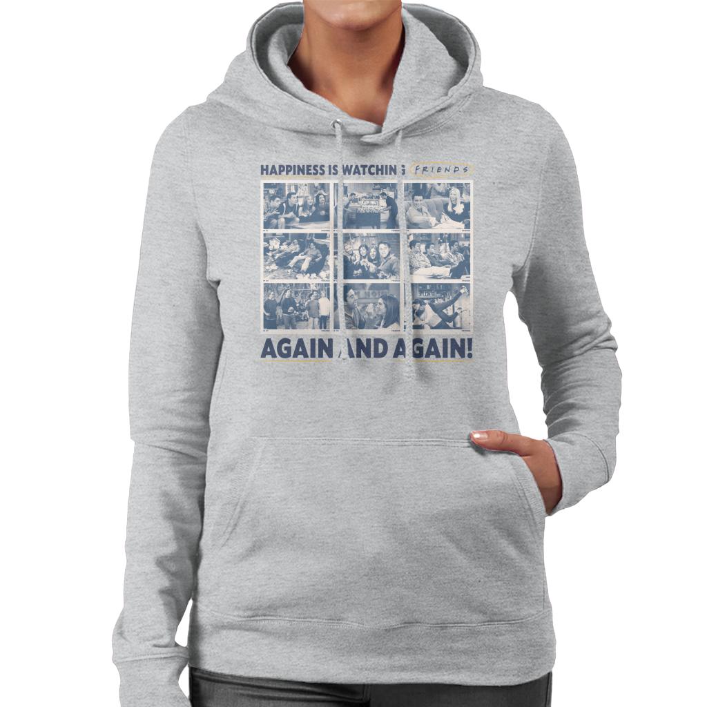 Friends Happiness Is Watching Again And Women's Hooded product image 1