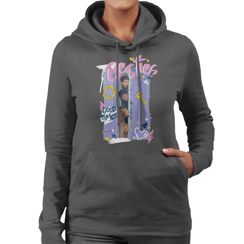 Friends Good Times Besties Women's Hooded Sweatshirt product image 1