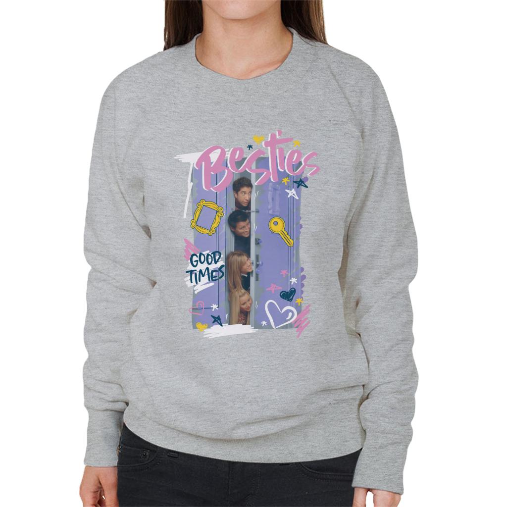 Friends Good Times Besties Women's Sweatshirt product image 4