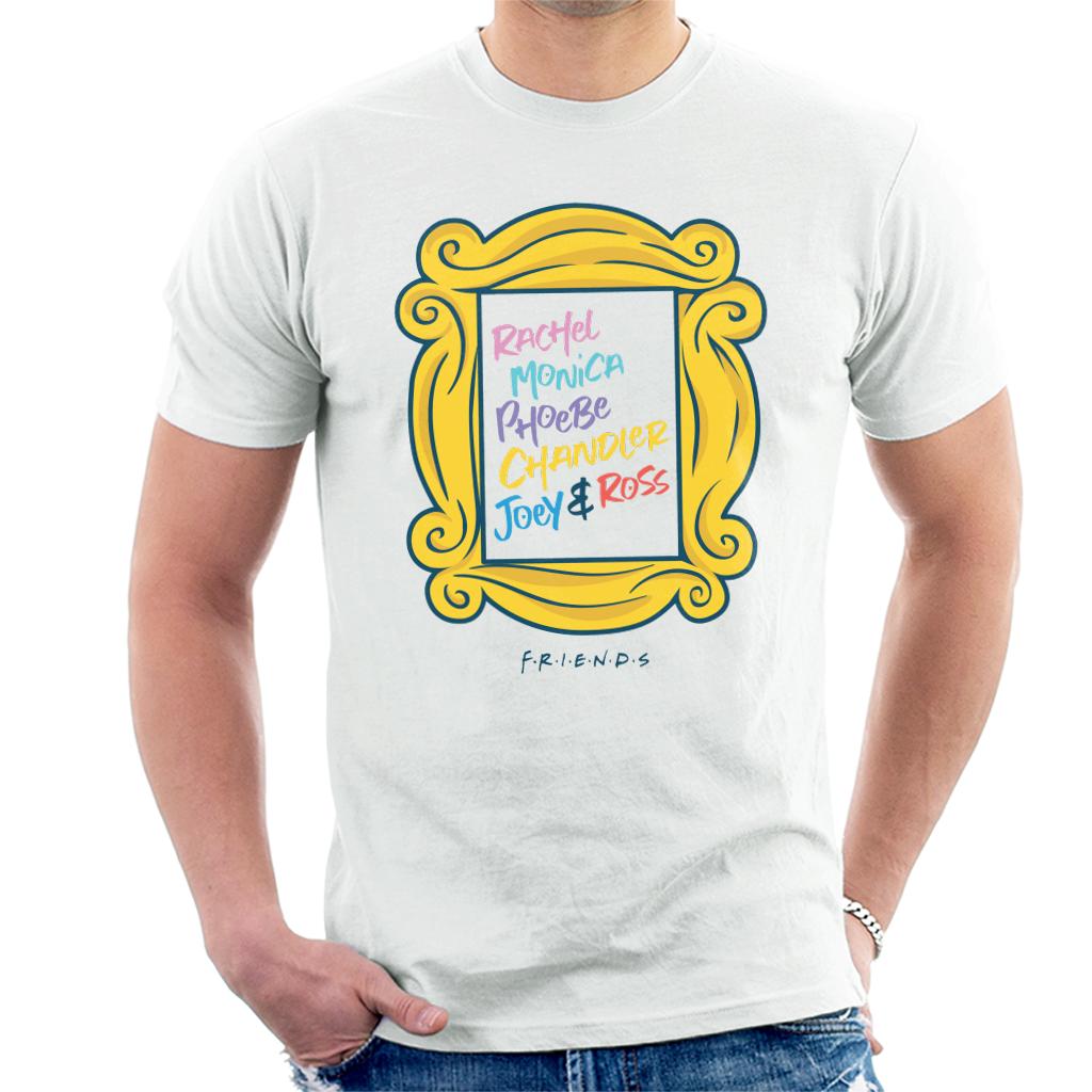 Friends Frame Character List Men's T-Shirt product image 1