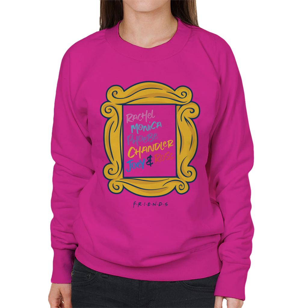Friends Frame Character List Women's Sweatshirt product image 4
