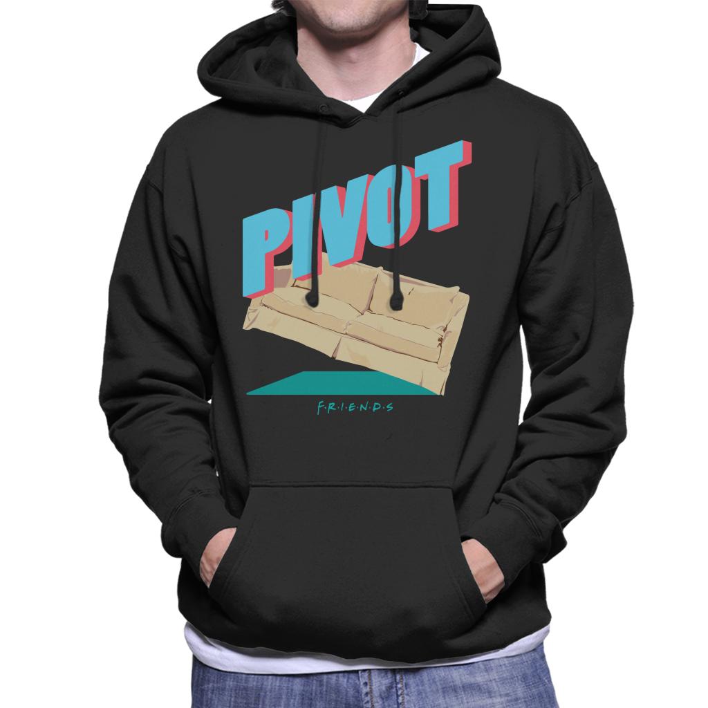 Friends Sofa Pivot Quote Men's Hooded Sweatshirt product image 1