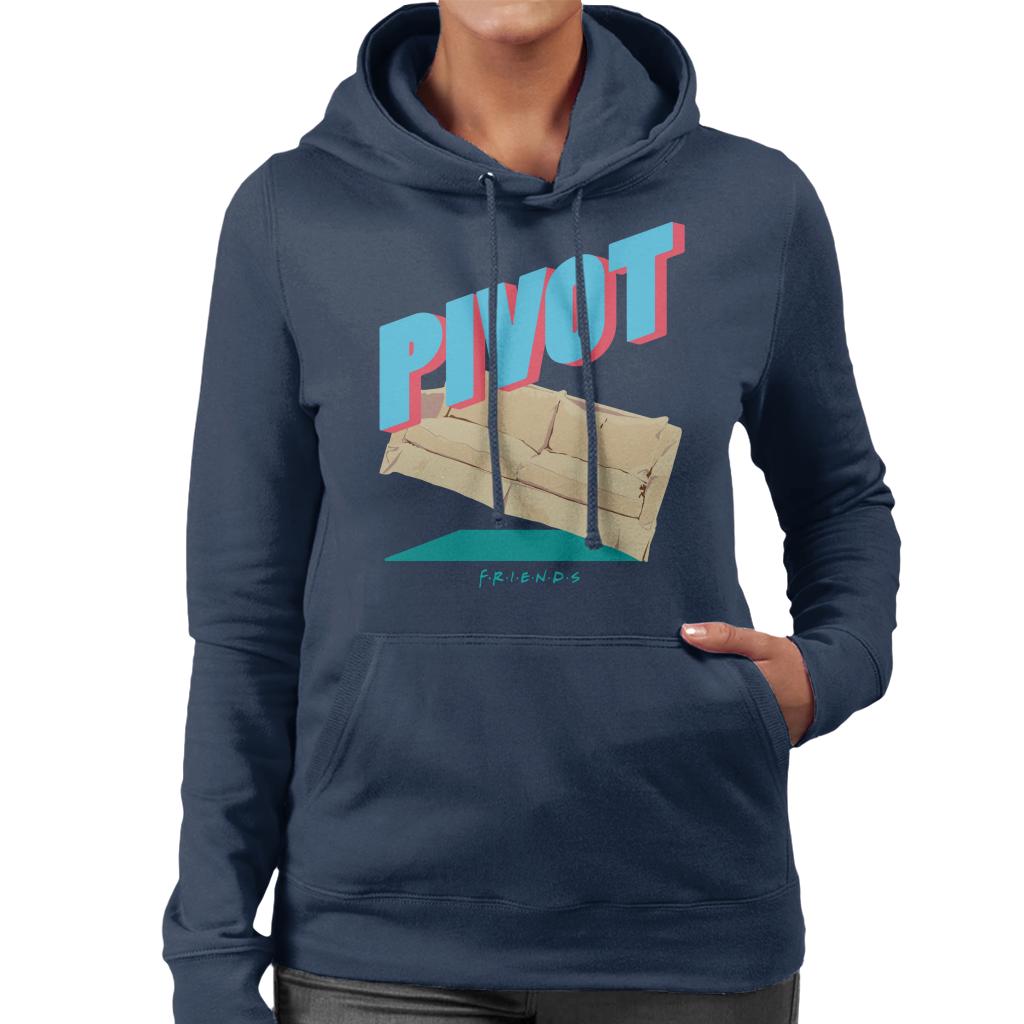 Friends Sofa Pivot Quote Women's Hooded Sweatshirt product image 4