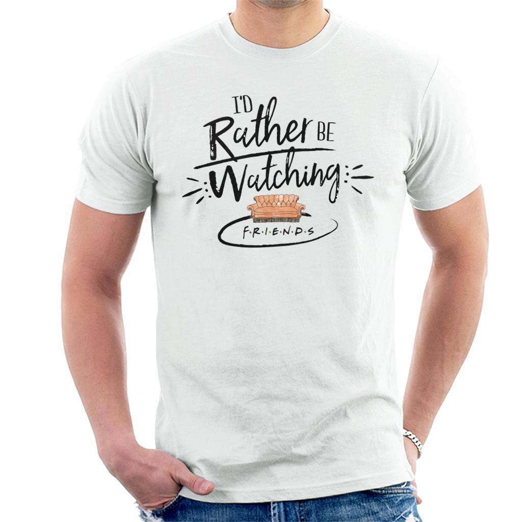 Friends Sofa Id Rather Be Watching Men's T-Shirt product image 1