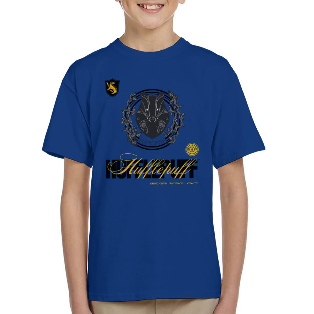 Harry Potter Hufflepuff Badger Crest Kid's T-Shirt product image 4