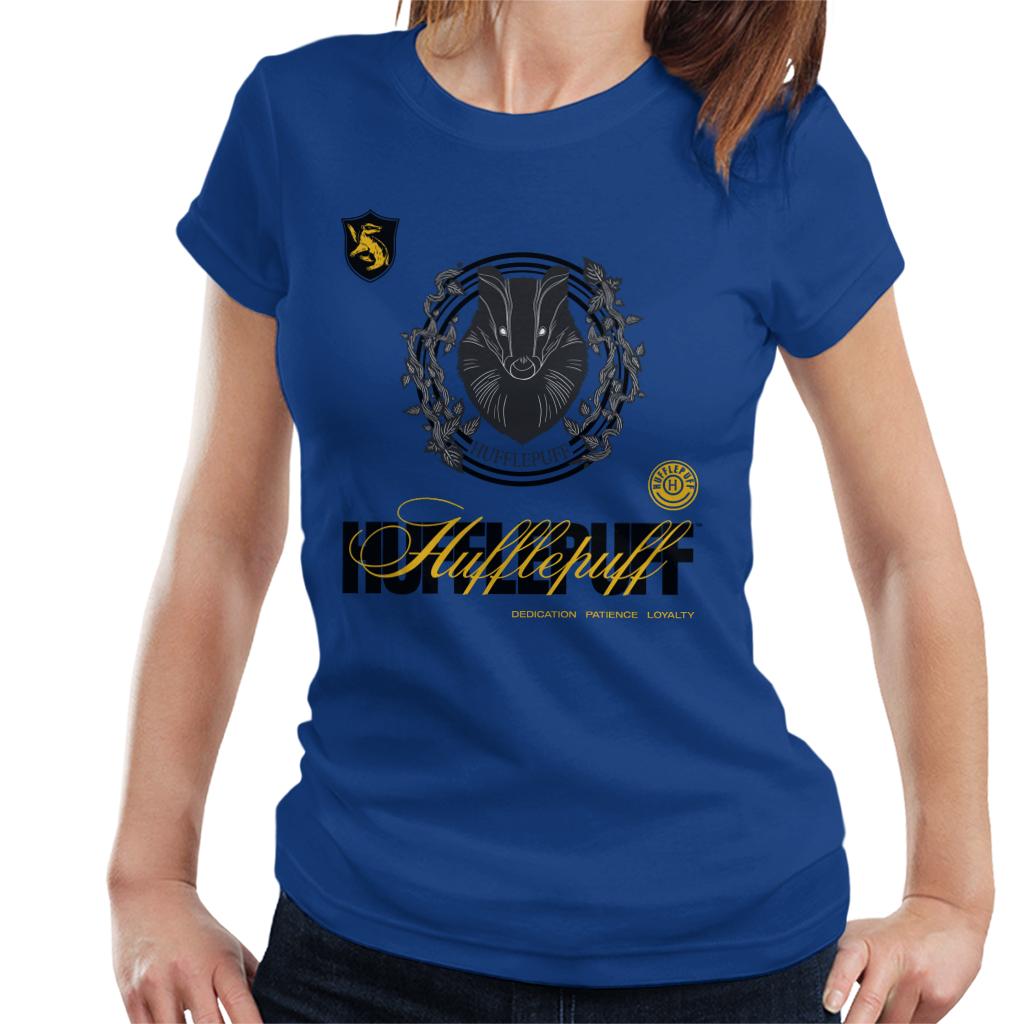 Harry Potter Hufflepuff Badger Crest Women's T-Shirt product image 4