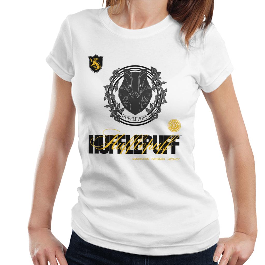 Harry Potter Hufflepuff Badger Crest Women's T-Shirt product image 1