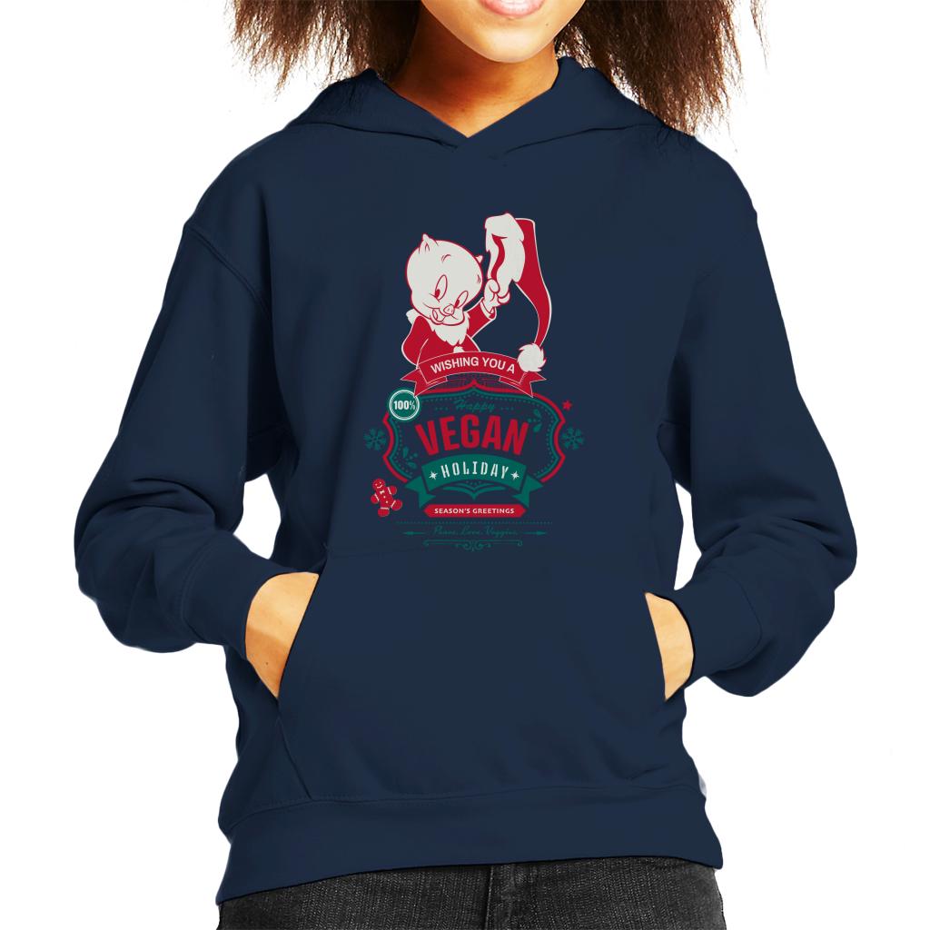 Looney Tunes Christmas Porky Pig Happy Vegan Holiday Kid's product image 4