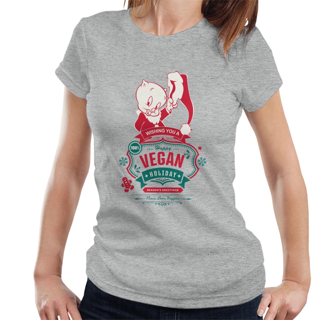 Looney Tunes Christmas Porky Pig Happy Vegan Holiday product image 1