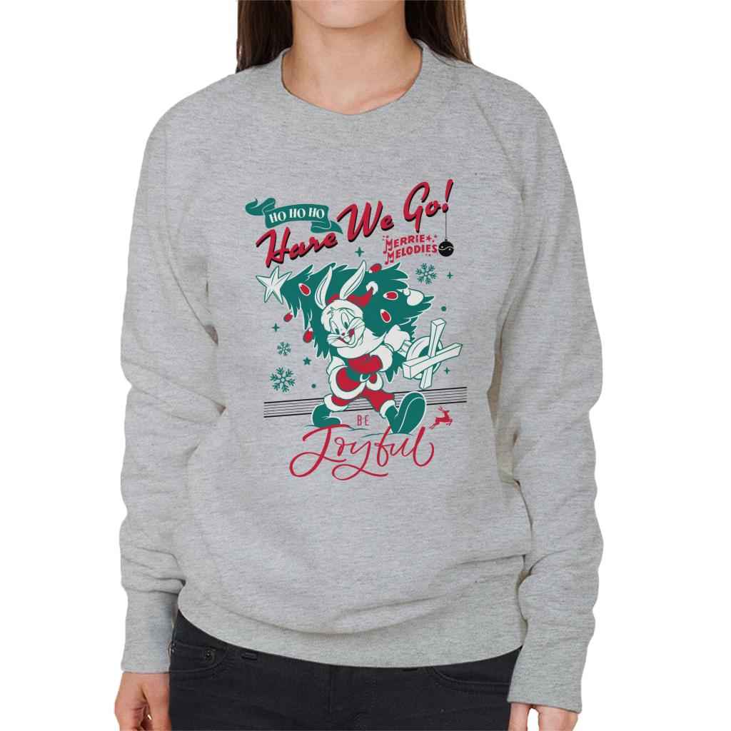 Looney Tunes Christmas Bugs Bunny Be Joyful Women's product image 1