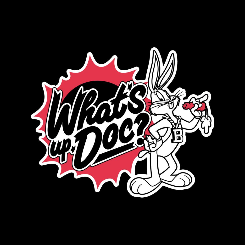 Looney Tunes Whats Up Doc Bugs Bunny Retro Men's T-Shirt product image 2