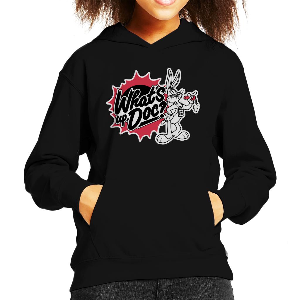 Looney Tunes Whats Up Doc Bugs Bunny Retro Kid's Hooded product image 1
