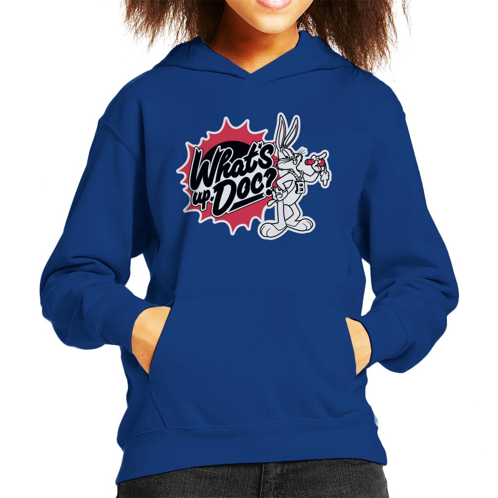 Looney Tunes Whats Up Doc Bugs Bunny Retro Kid's Hooded product image 4