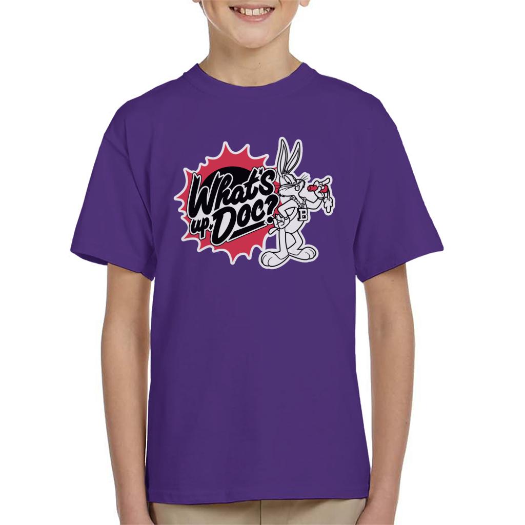 Looney Tunes Whats Up Doc Bugs Bunny Retro Kid's T-Shirt product image 6