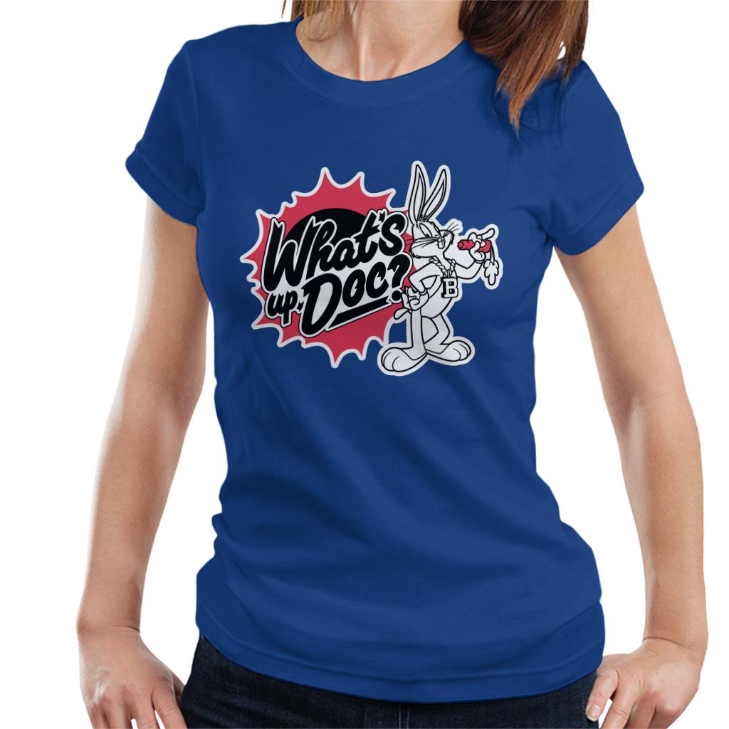 Looney Tunes Whats Up Doc Bugs Bunny Retro Women's T-Shirt product image 4