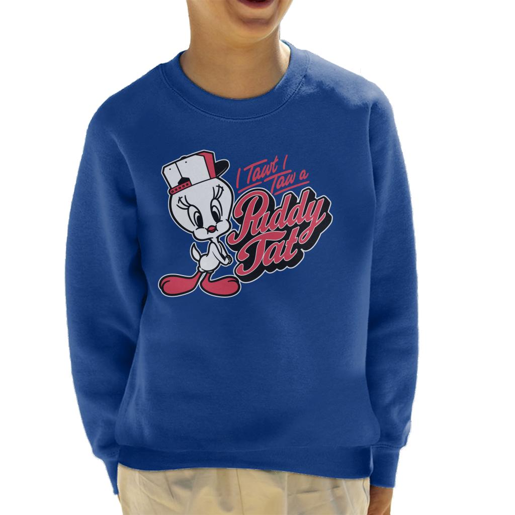 Looney Tunes Tweety Baseball Puddy Tat Kid's Sweatshirt product image 4