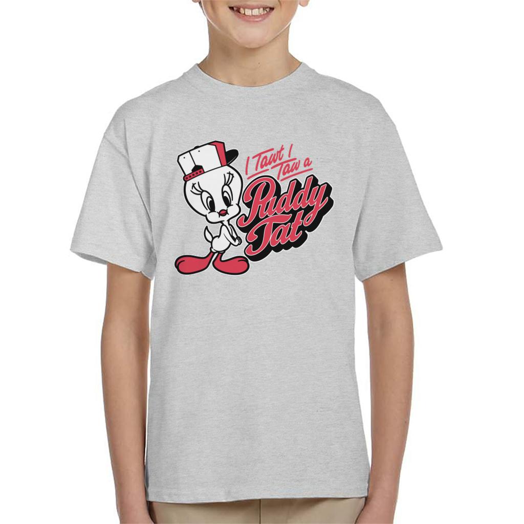 Looney Tunes Tweety Baseball Puddy Tat Kid's T-Shirt product image 1