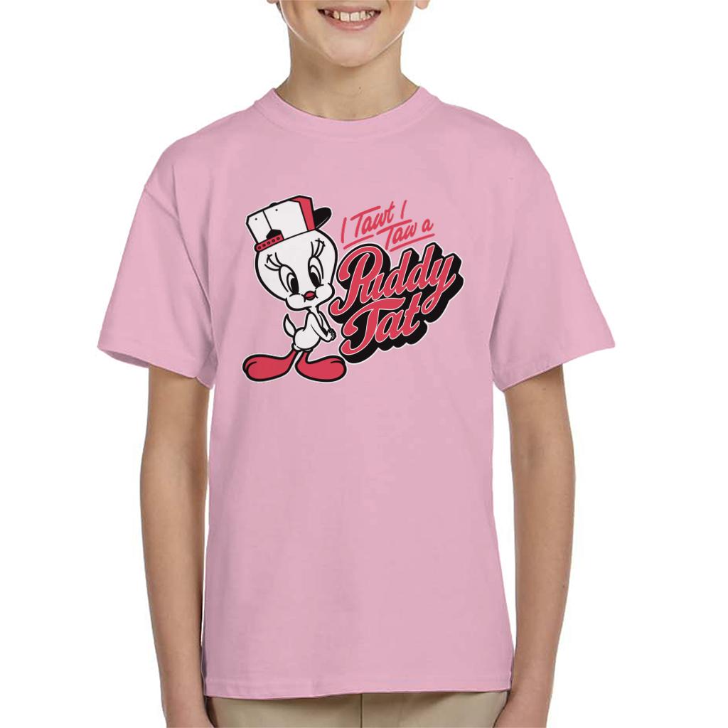 Looney Tunes Tweety Baseball Puddy Tat Kid's T-Shirt product image 6
