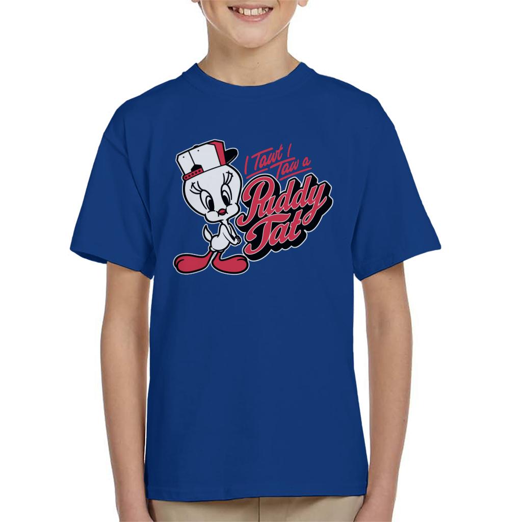 Looney Tunes Tweety Baseball Puddy Tat Kid's T-Shirt product image 4