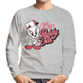 Looney Tunes Tweety Baseball Puddy Tat Men's Sweatshirt product image 1
