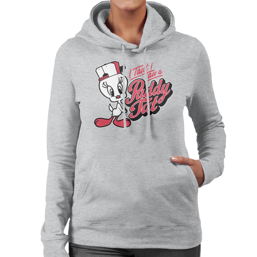 Looney Tunes Tweety Baseball Puddy Tat Women's Hooded product image 1