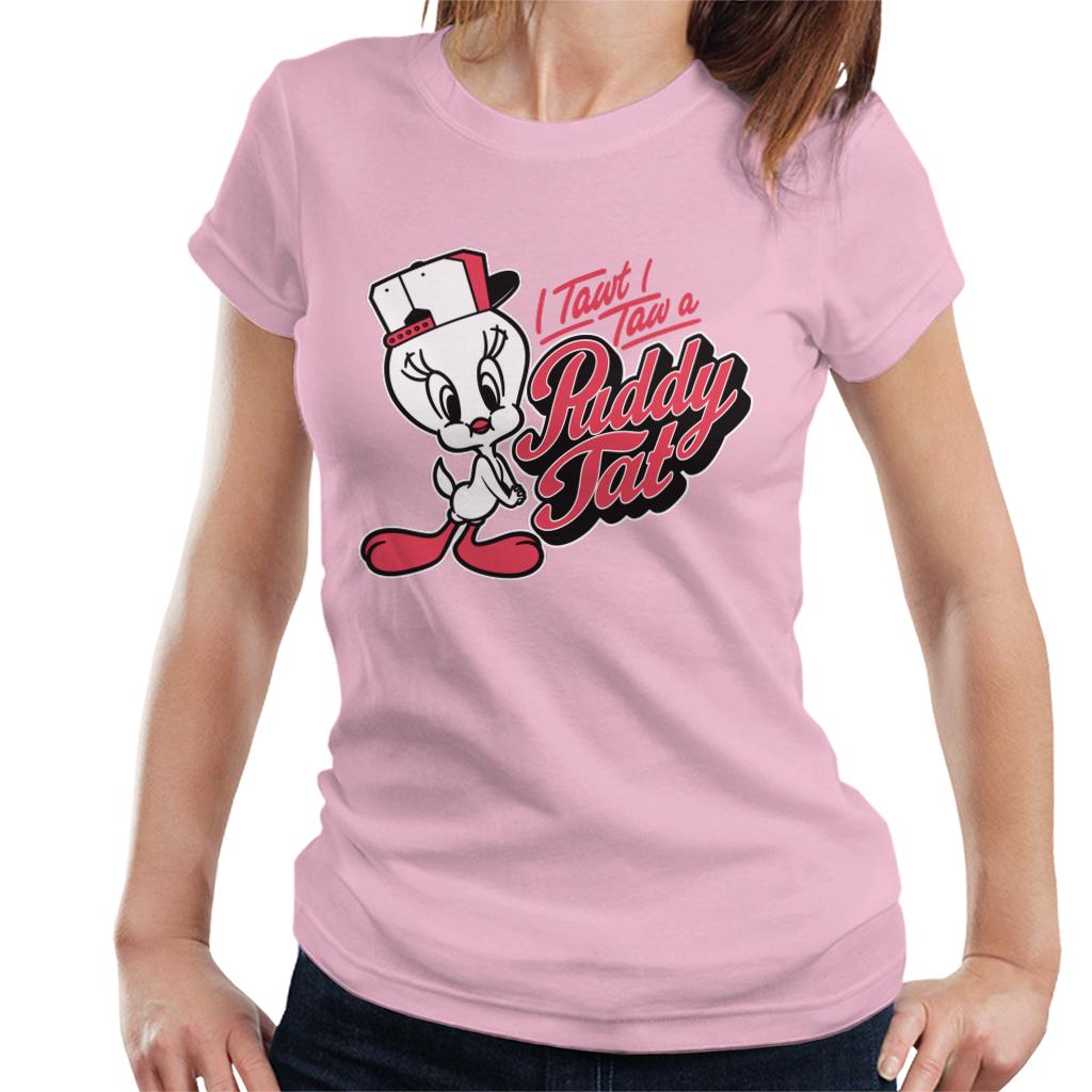 Looney Tunes Tweety Baseball Puddy Tat Women's T-Shirt product image 6