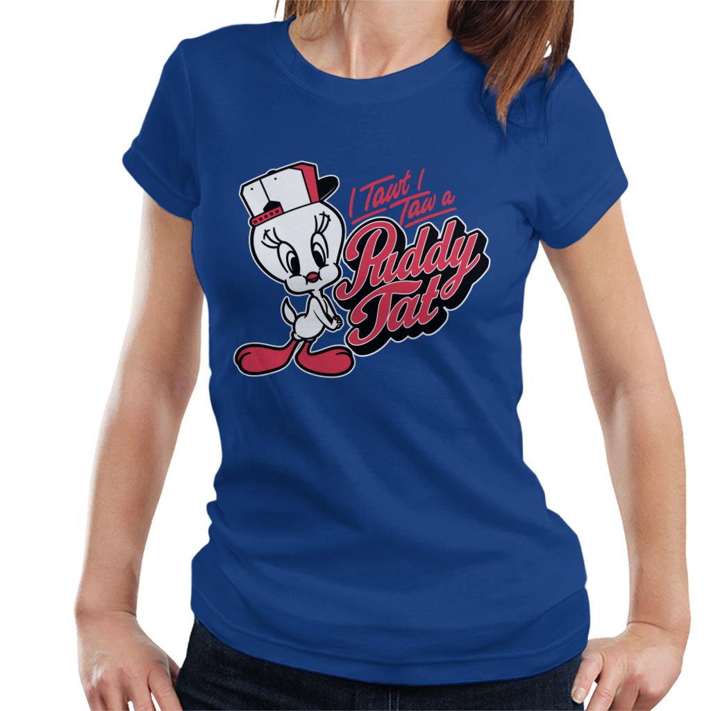 Looney Tunes Tweety Baseball Puddy Tat Women's T-Shirt product image 4