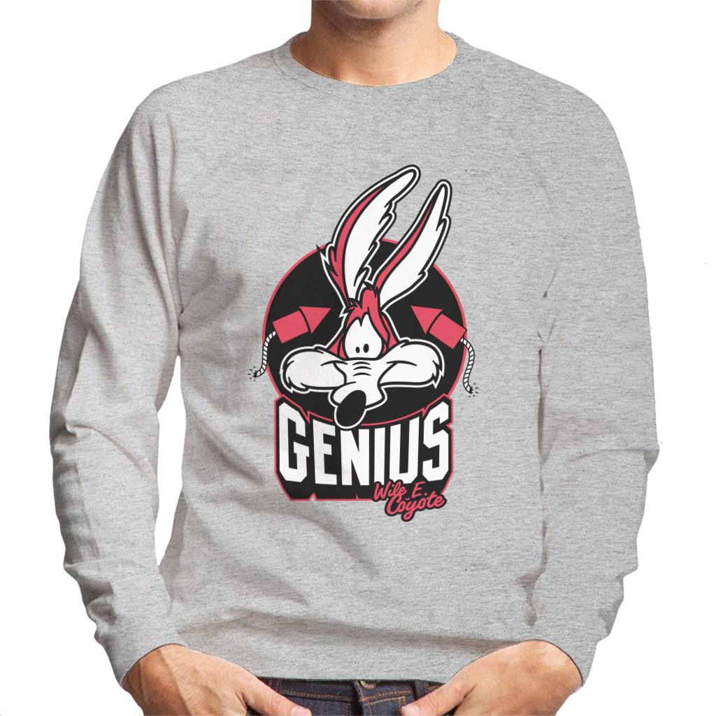 Looney Tunes Wile E Coyote Genius Rockets Men's Sweatshirt product image 1