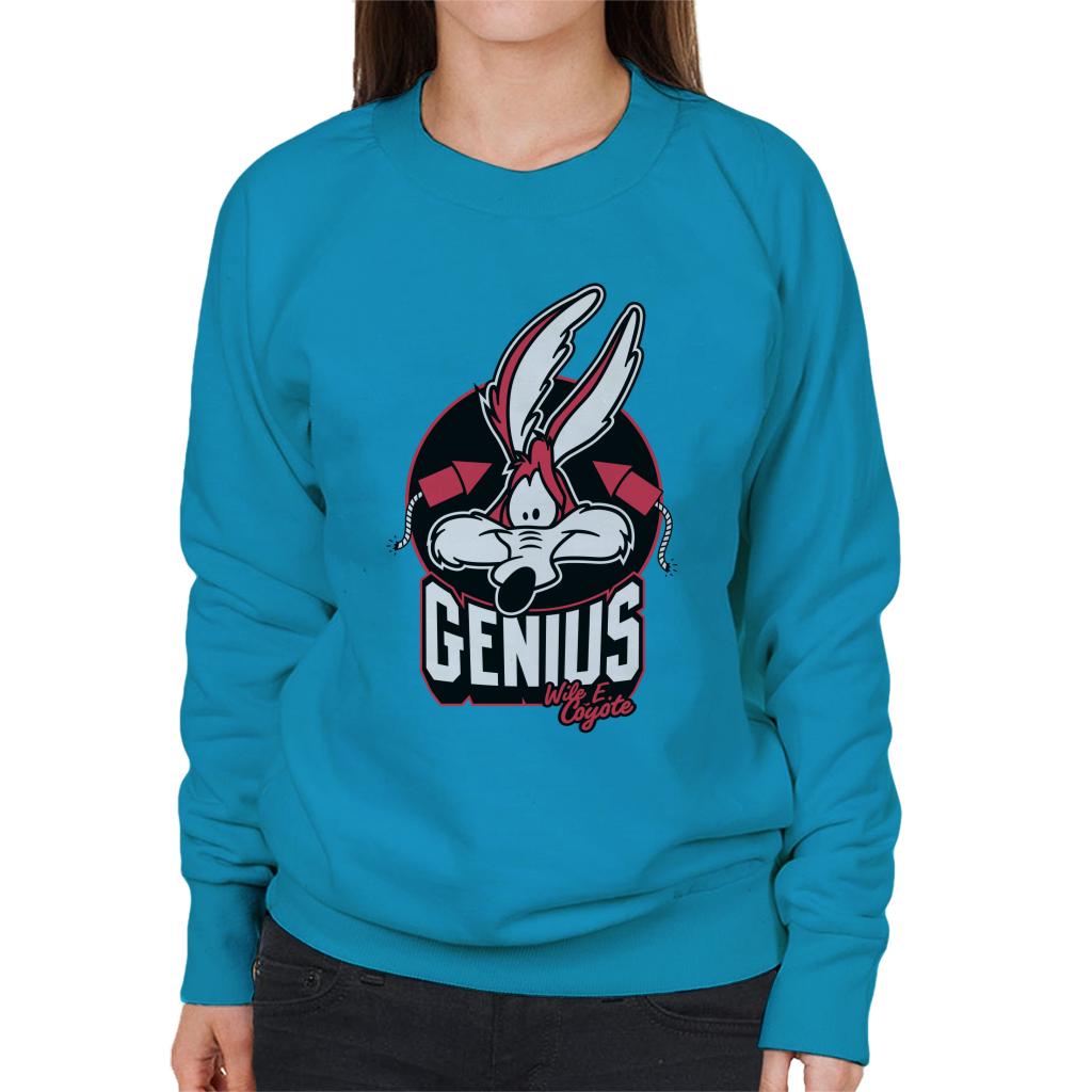 Looney Tunes Wile E Coyote Genius Rockets Women's Sweatshirt product image 4